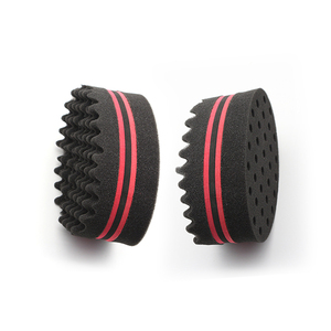 Mới Đến Tùy Chỉnh Hai Hai Hai Mặt Dreadlocks Bọt Xoắn Miếng Bọt Biển Tóc Xoăn Miếng Bọt Biển Cho Người Đàn Ông Da Đen - Product Image 5