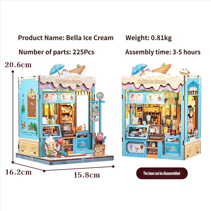 Helado de madera-Bella