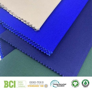 Ronghong BCI Grs OCS bán buôn <span class=keywords><strong>CVC</strong></span> bông polyester Twill vải 195gsm 21x21 108x58 60 Cotton 40 Polyester Vải cho bảo hộ lao động - Product Image 2