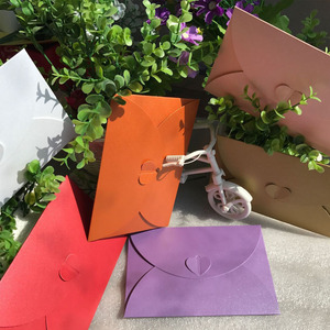 Pearl Paper Envelope Printing Benutzer definierte Luxus-Umschlag verpackung mit Logo - Product Image 3