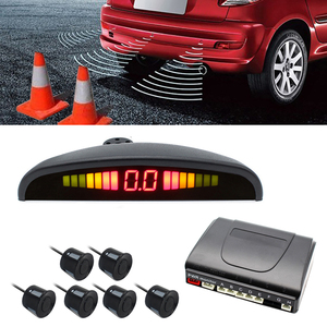 Top - Rated 22mm 6 - <strong>Sensor</strong> LED Ultrasonic Smart Parking Guide <strong>Sensor</strong> - Front and Rear Reverse Assist Radar for Cars - Product Image 2