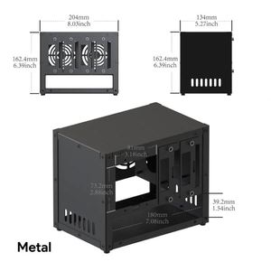Ahududu Pi küme için yükseltilmiş tam muhafaza, Pi 4B, 3B +/3B ve diğer B modeli ile uyumlu, ev 4'e kadar - Product Image 3