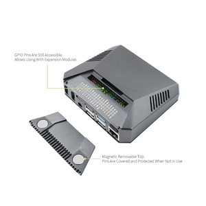 Custodia Argon ONE V2 per Raspberry Pi 4 funzionalità remota IR integrata ventilatore controllabile Software 30mm Argon ONE V - Product Image 4