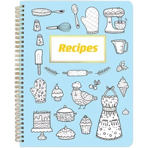 Custom Keepsake Recipe Binder Organizer Book Spiral <strong>Notebook</strong> to Write in Your Own Recipes <strong>Cookbook</strong> Journal - Product Image 2