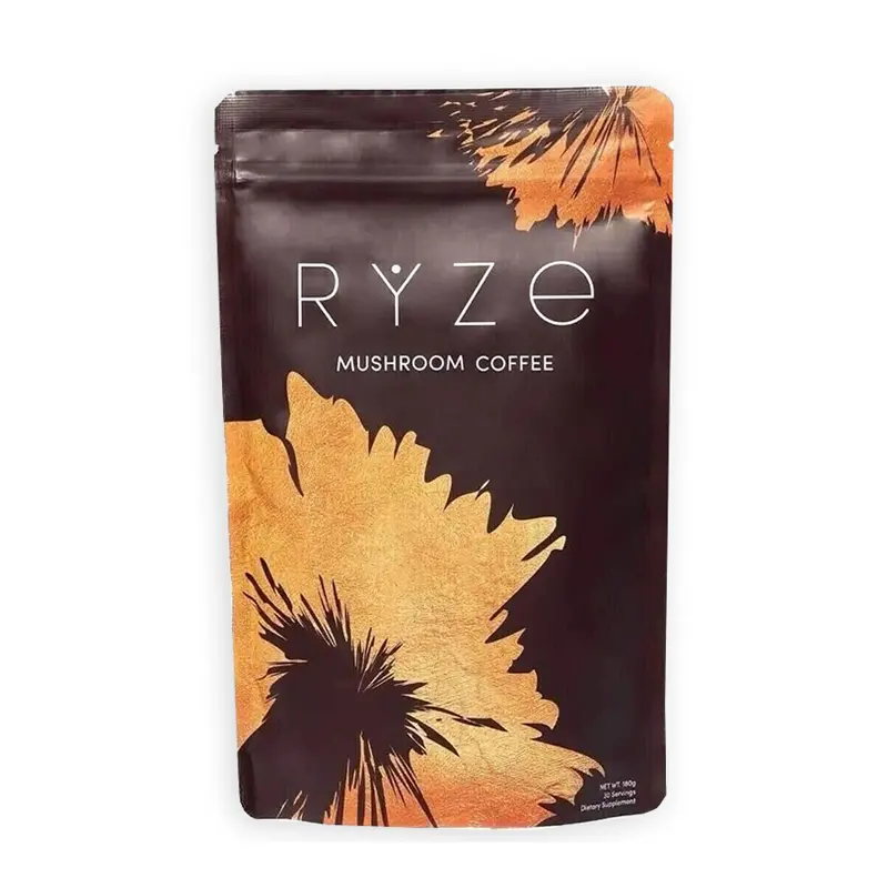 개인 라벨 버섯 커피 차 에스프레소 면역 시스템 부스터 인스턴트 커피 RYZE 커피 파우더