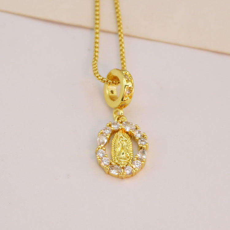 gold#3 virgin mary