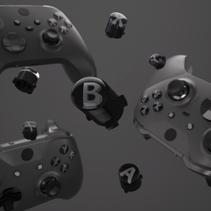 EXtremeRateクラシックグレー & クリア、ダークグレークラシックシンボルアクションボタンXboxシリーズXSコントローラー用ABXYボタン - Product Image 5