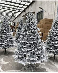 OBL kar yağışı noel ağacı şemsiye tabanı ile yapay ağaç diğer noel süslemeleri ile süsler - Product Image 5
