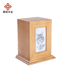 Cá nhân Pet memorial khung handmade gỗ hiển thị hình ảnh với Paw in lưu niệm mãi mãi tôn vinh bạn đồng hành yêu quý của bạn - Product Image 4