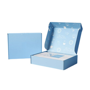 直销可回收瓦楞纸箱黄金供应商酒包装数码印刷空酒盒 - Product Image 1