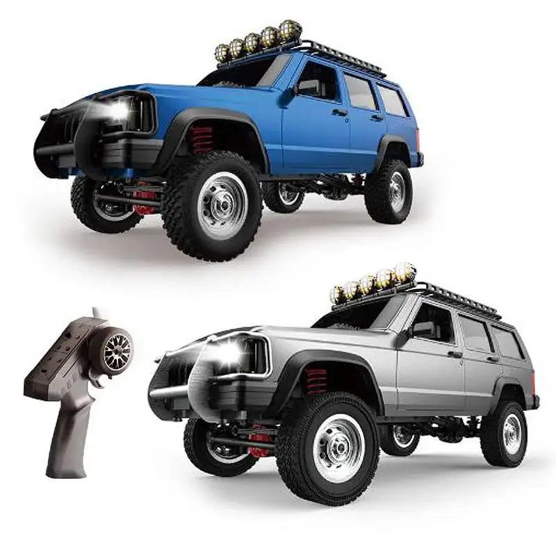 4WD RC todoterreno vehículo juguete 1/12 simulación Control remoto coches modelo juguetes Cool Radio Control escalada coches juguete para niños regalos