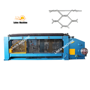Gabion תיבת אבן כלוב משושה תיל ביצוע מכונת חוט בנוטינג מכונה