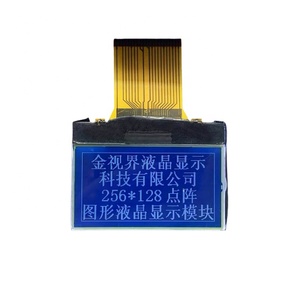 Modulo Display LCD COB 256*128 risoluzione * con profilo a 7 segmenti 131 * Display dimensionale - Product Image 1