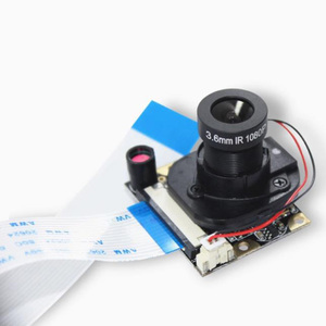 #71075 75C/3,6mm Módulo de cámara Raspberry Pi de conmutación automática Kit de sensor de corte IR de 5MP con luz infrarroja de visión diurna/nocturna
