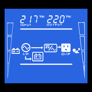 PC UPS Online Ups de alta frecuencia Tiempo de respaldo prolongado Fuente de alimentación 3KL Sinusoidal pura de alta calidad para enrutador de sala de datos UPS - Product Image 6