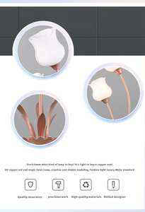 Đèn bàn hiện đại mới thay đổi màu sắc kéo cách làm mờ Đèn bàn hiện đại hiện đại với Đèn hoa <span class=keywords><strong>Led</strong></span> cho đèn ngủ - Product Image 4