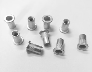 ステンレス鋼フラットヘッドリベットナット刻み付きリベットナットプルキャップ、コラムパターン付き - Product Image 6