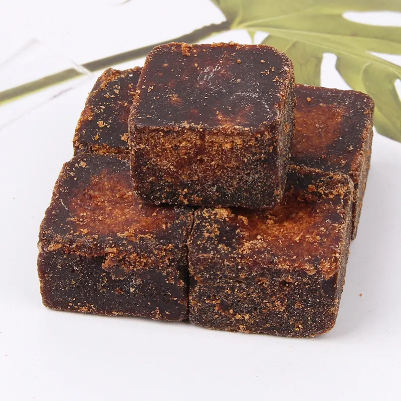 Wholesale Mixed Flavored Sweet Brown Sugar Block Square Sugar Pieces Cube sugar for Womb