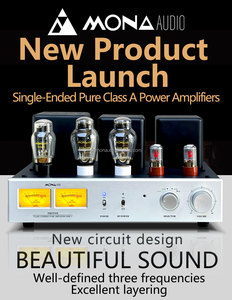 Amplificador de Audio doméstico 300B de 5 tubos recientemente actualizado, potencia estéreo de gama alta, entradas de conmutación de fuente múltiple, escenario de área de cobertura amplia
