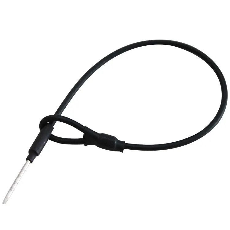 Cable de seguridad antirrobo para alarma, Cable de Metal, Pin de lazo, Pin Eas