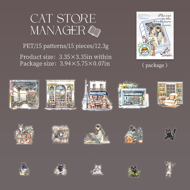 E Gérant du magasin de chatons