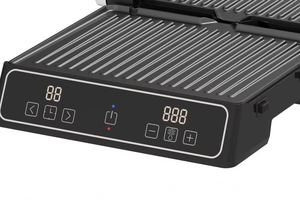 SUNWJN Detachable <strong>Digital</strong> Smart <strong>Temperature</strong> <strong>Control</strong> 4 Slice Waffle Maker Home Use Contact Panini Grill With <strong>Timer</strong> - Product Image 4