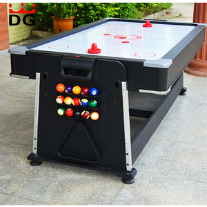 库存7英尺3合1组合多功能游戏桌/台球/家用餐桌 - Product Image 4