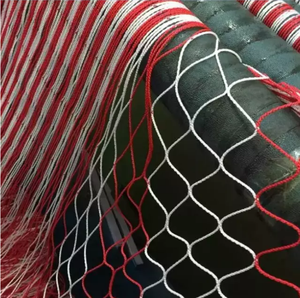 Rete da calcio in polietilene HDPE da 2mm per 5 persone rete da calcio 3m x 2m a rete di forma quadrata con nodo - Product Image 5