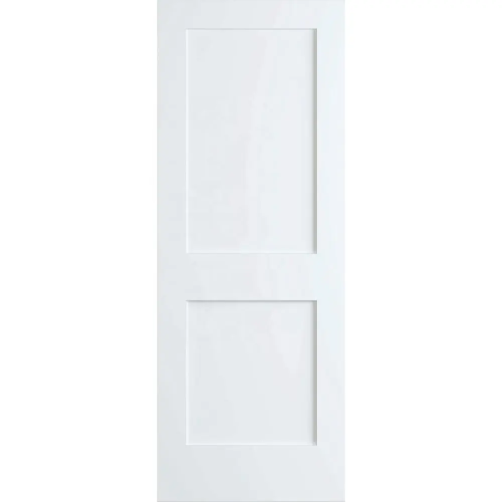 Design della porta interna in legno delle porte della camera da letto shaker bianco americano