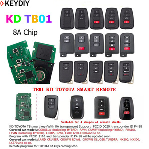 KEYDIY TB01 Smart Key ระยะไกลสำหรับ Toyota LAND CRUISER/ROYAL ROYAL/ KLUGER/TUNDRA พร้อม8A รองรับชิปบอร์ด0020พร้อม Key Shell - Product Image 2