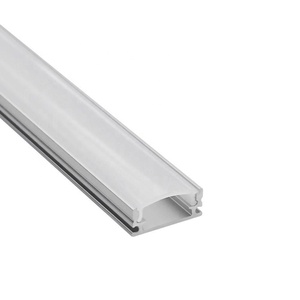 MEIJIA 17*7.5มม. อลูมิเนียมอัดรีด,ช่อง Led พร้อม PC ดิฟฟิวเซอร์พื้นผิวติดตั้งไฟ LED โปรไฟล์สีดำ1ม. 2ม. 3ม. - Product Image 1