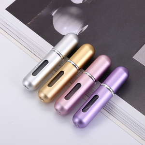 5ml mini xách tay nhôm bơm lại chai nước hoa với <span class=keywords><strong>Atomizer</strong></span> rỗng đầy màu sắc Parfum trường hợp cho du lịch - Product Image 1