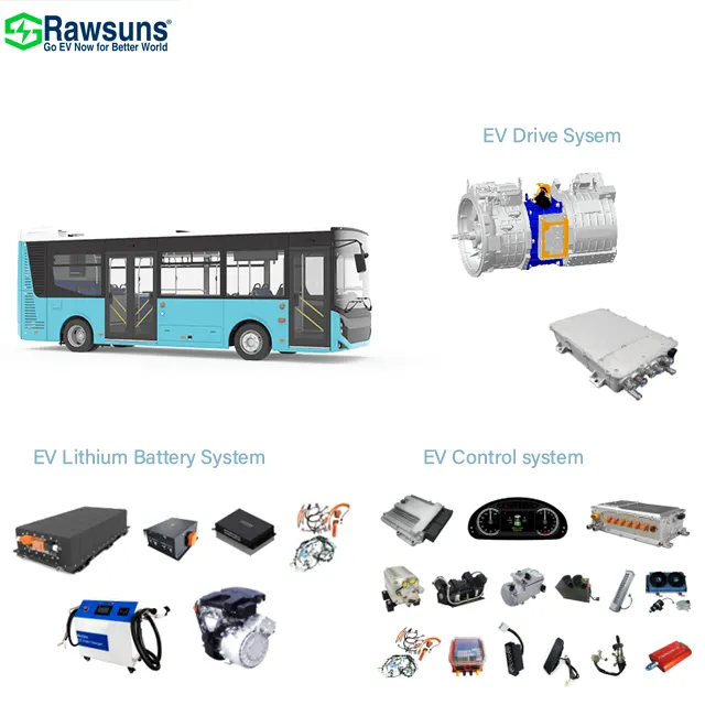Rawsuns AC động cơ lai ổ đĩa rmhd3500 xe điện chuyển đổi Kit kéo động cơ EV chuyển đổi Kit Xe Buýt đồng bộ
