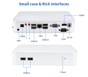 Gowinpc 3/4 Generation Series Mini PC Home Office Computadora de escritorio Intel I5/Celeron Procesador Win10 Linux Dual 8/16GB SSD WiFi - Product Image 3