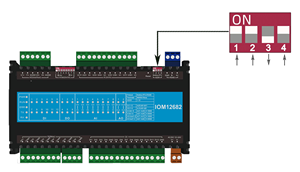 I/O modulo di espansione IOM12862 analogico, supporta Modbus RTU 12DI 6DO 8AI 2AO - Product Image 3