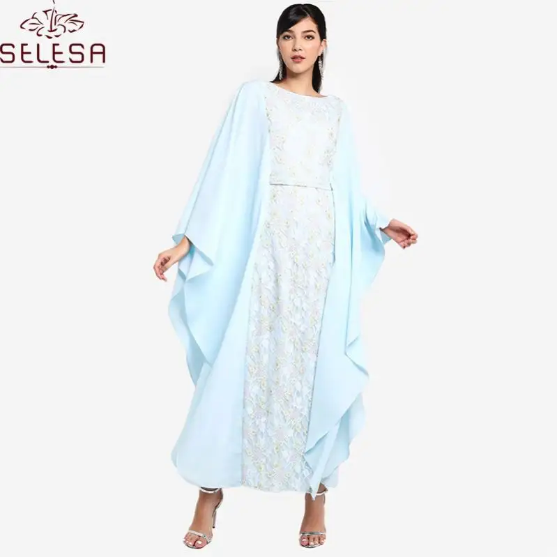 Diseño moderno musulmanes vestidos Kaftan marroquí vanidad islámico Abaya turco caftán