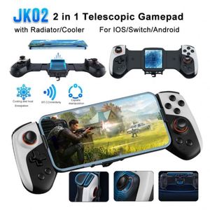 Controller di gioco JK02 con dispositivo di raffreddamento telescopico Gamepad Controller di gioco maniglia per cellulare IOS/ Android - Product Image 3