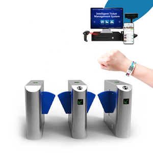 Supporto personalizza integra validatore di biglietti di terze parti 7 display LCD lettore RFID altoparlante codice qr barriera a lembo nello stadio - Product Image 1