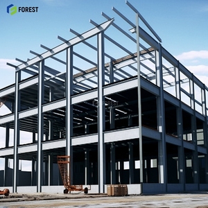 Edificio per uffici con struttura in acciaio modulare multilivello con rivestimento Anti-corrosione e sistema di pianale - Product Image 3