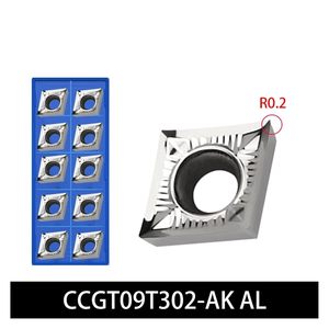 铝刀片铣削刀片硬质合金制造商数控刀具数控刀片CCGT09T302-AK - Product Image 2