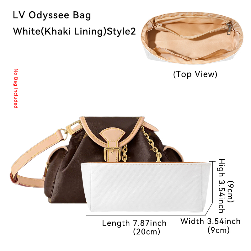 White (Khaki Lining)Style2