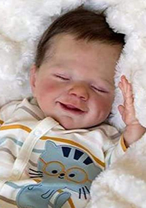 Crying <strong>40</strong> <strong>Cm</strong> Cot Bed Tiwis Free From China Girls Boneka 16 Inch Cheap Lifelike Reborn Doll Full Silicone - Product Image 5