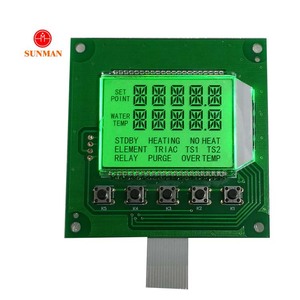 Benutzerdefinierte niedrigen preis 14 segment i2c mono segment <span class=keywords><strong>lcd</strong></span> <span class=keywords><strong>module</strong></span> mit tastatur