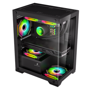 Prism Mini Design Gaming Hardware Middle Tower <strong>Pc</strong> <strong>Case</strong> Panel Computer <strong>Case</strong> - Product Image 6