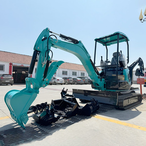 Máquina de excavación de alta potencia para minería/movimiento de tierras, motor Tier4 con grasa automática y excavadoras de orugas de 3 toneladas AC CE/EPA - Product Image 1
