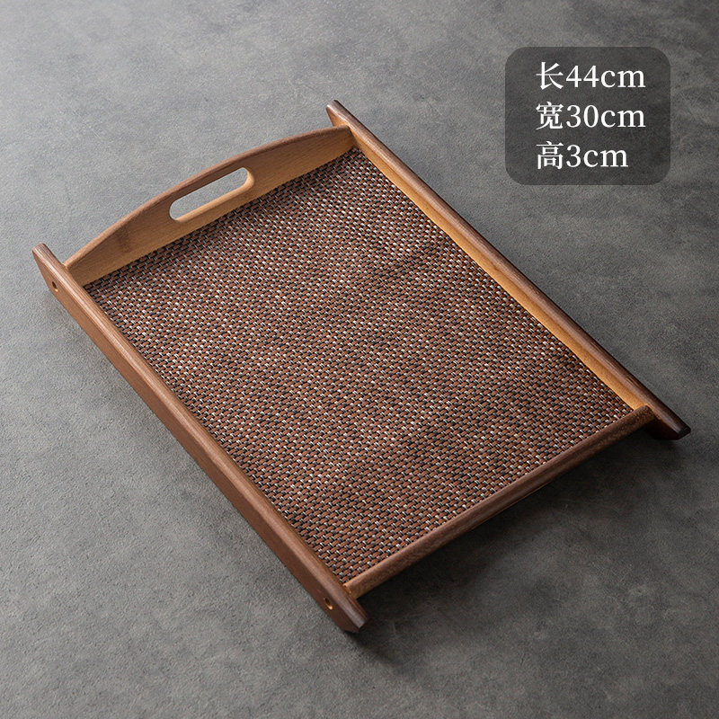 105 44*30*3 Walnut-colored double-ear placemat