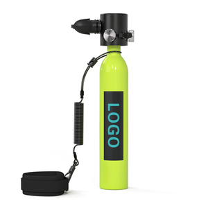 Bộ dụng cụ lặn biển, bình dưỡng khí, bình khí lặn bằng nhôm, thiết bị thở, bình khí mini 0.5L, bộ bình khí lặn - Product Image 4