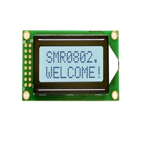 0802 LCD-Modul 8x2 Zeichen Blau/Gelb Bildschirm 0802LCD-Modul 3,3 V / 5V LED LCD-Hintergrund beleuchtung für Arduino Diy Kit
