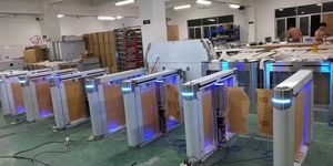 Portone automatico della barriera del tornello dell'oscillazione con il sistema di controllo di accesso del lettore di schede di riconoscimento di fronte - Product Image 5