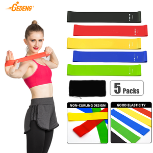 Gaiola de látex elástica, faixa elástica longa resistência elástica thera pilates